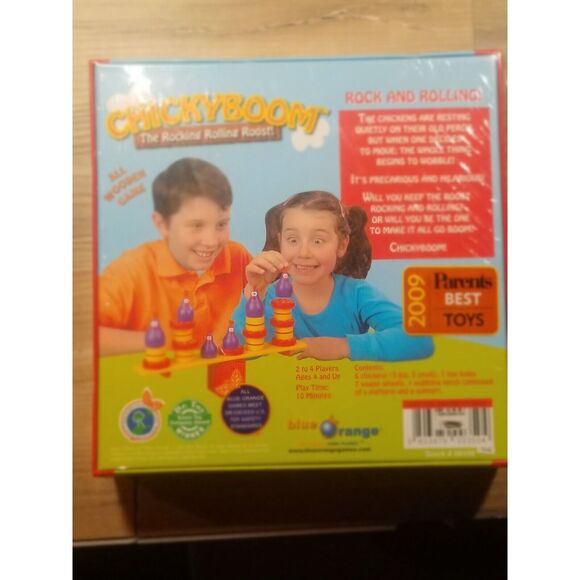 New - Blue Orange Games ChickyBoom - Ages 4-UP | 2-4 players - Picture 3 of 5